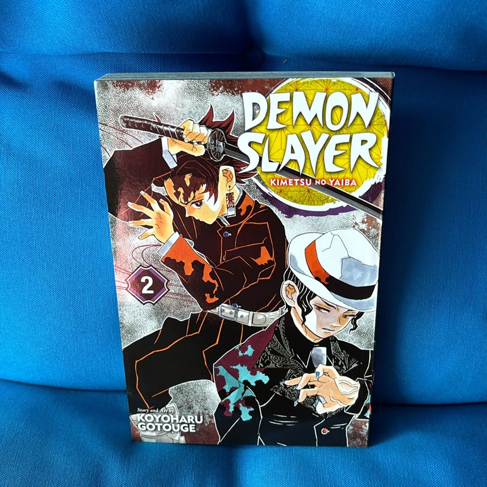 Demon Slayer Kimetsu No Yaiba Comic Volume 2 Story and Art By Koyoharu Gotouge
